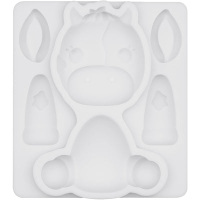 Farm Animal Cow Silicone Mold 3.7 Inches Tall