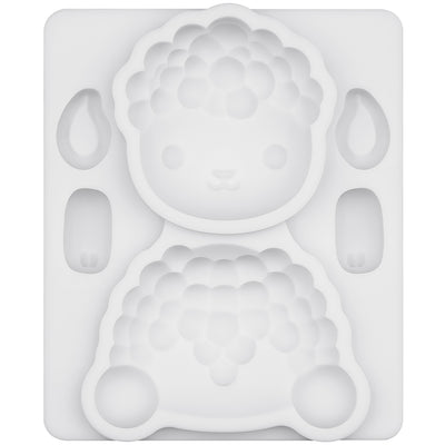 Farm Animal Sheep Silicone Mold 3.7 Inches Tall