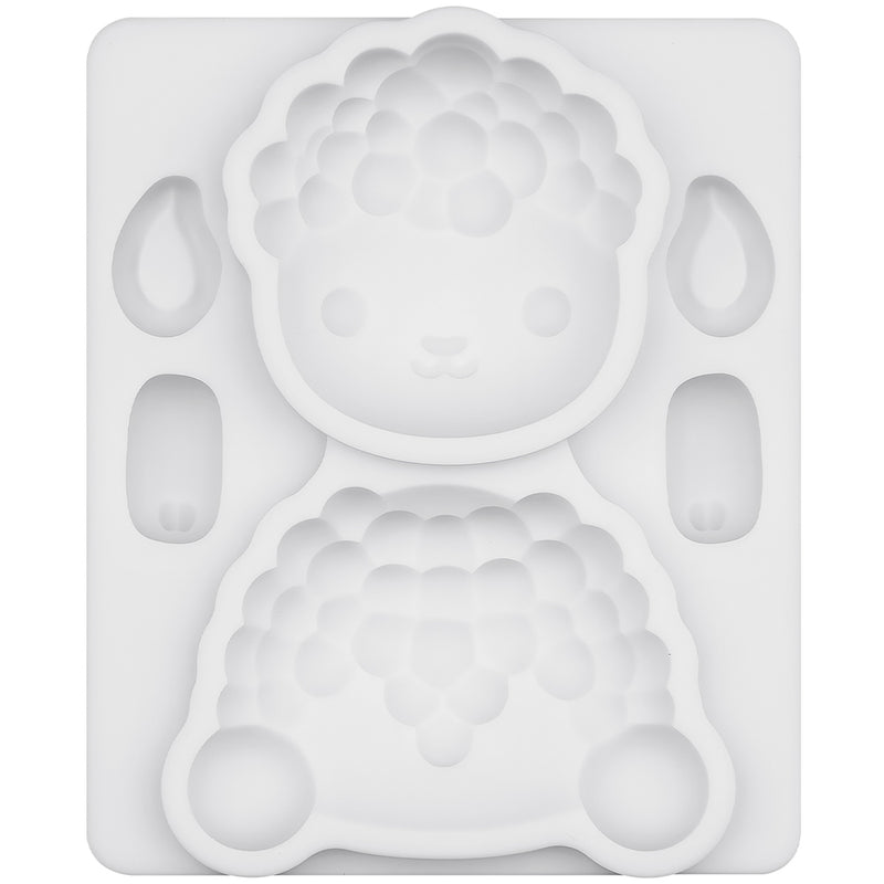 Farm Animal Sheep Silicone Mold 3.7 Inches Tall