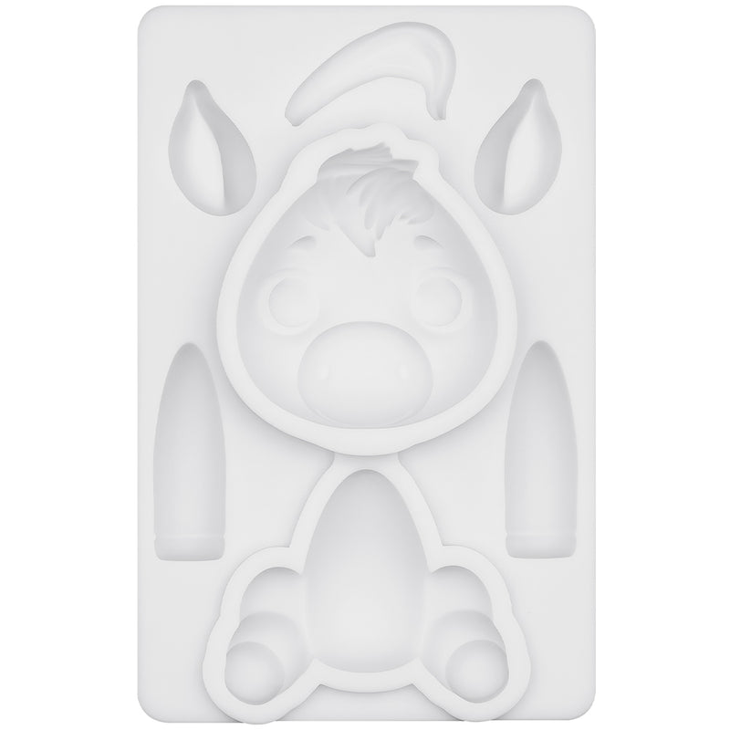Farm Animal Horse Silicone Mold 4.3 Inches Tall