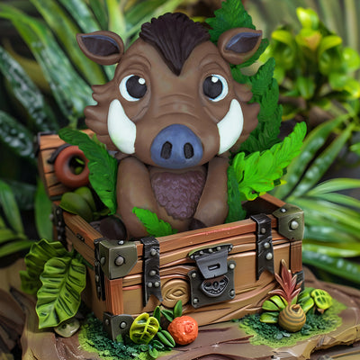 Fondant Mold Warthogs Safari Cake Topper 3.3inches Tall