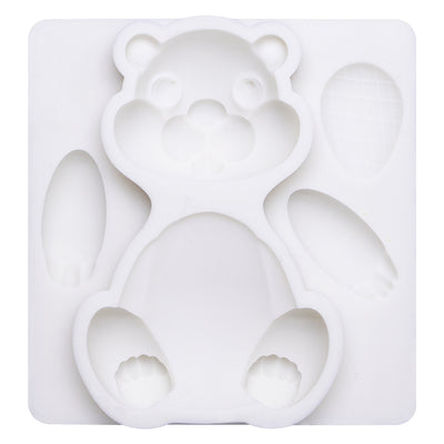 Fondant Mold Beavers  Animal Cake Topper 3.5inches Tall