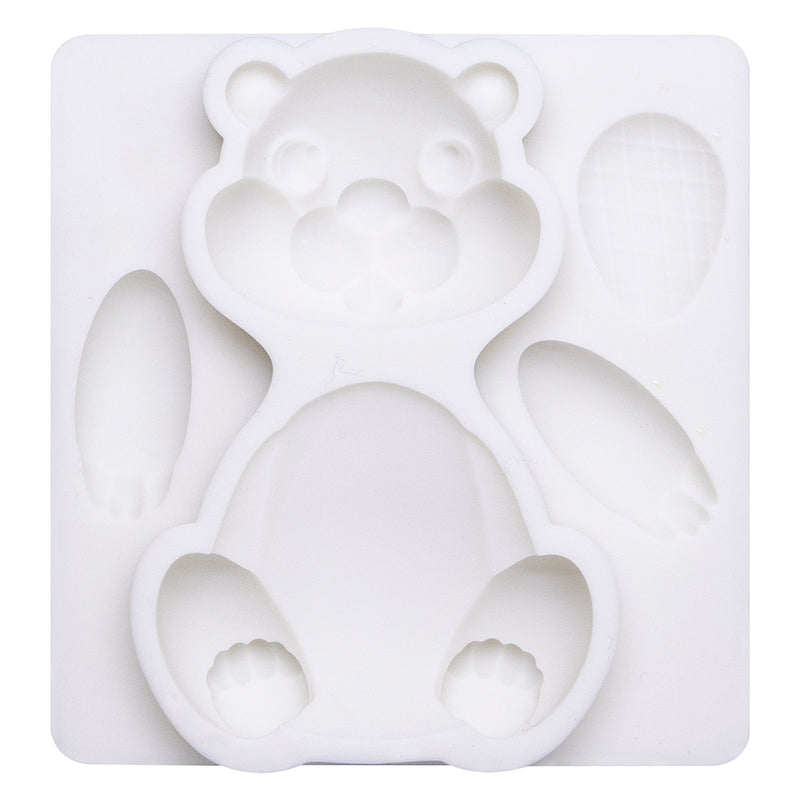Fondant Mold Beavers  Animal Cake Topper 3.5inches Tall