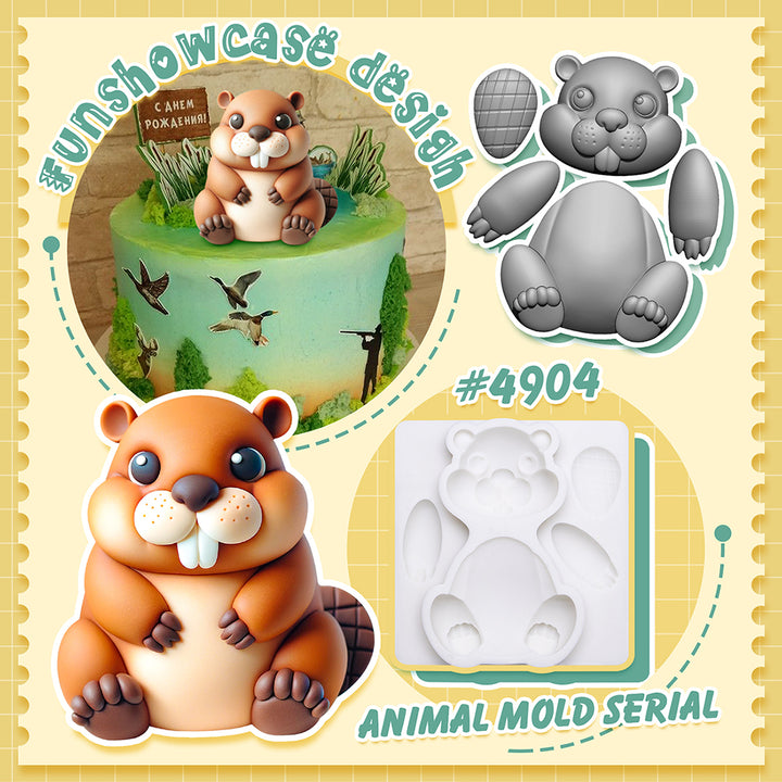 Animal cake molds sale