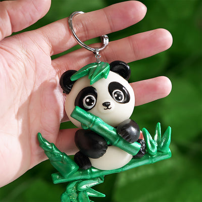 Woodland Animal Panda Silicone Mold 2.7-Inch Tall