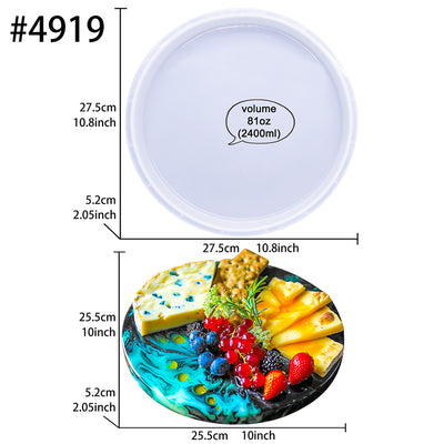 Large Round Silicone Mold 10.8 Inches