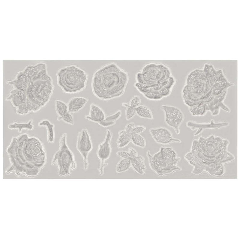 Rose Silicone Mold 7x3-Inch