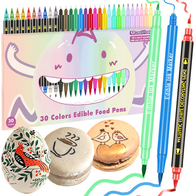Multicolor Double-sided Edible Markers
