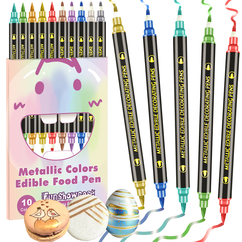 Multicolor Double-sided Edible Markers