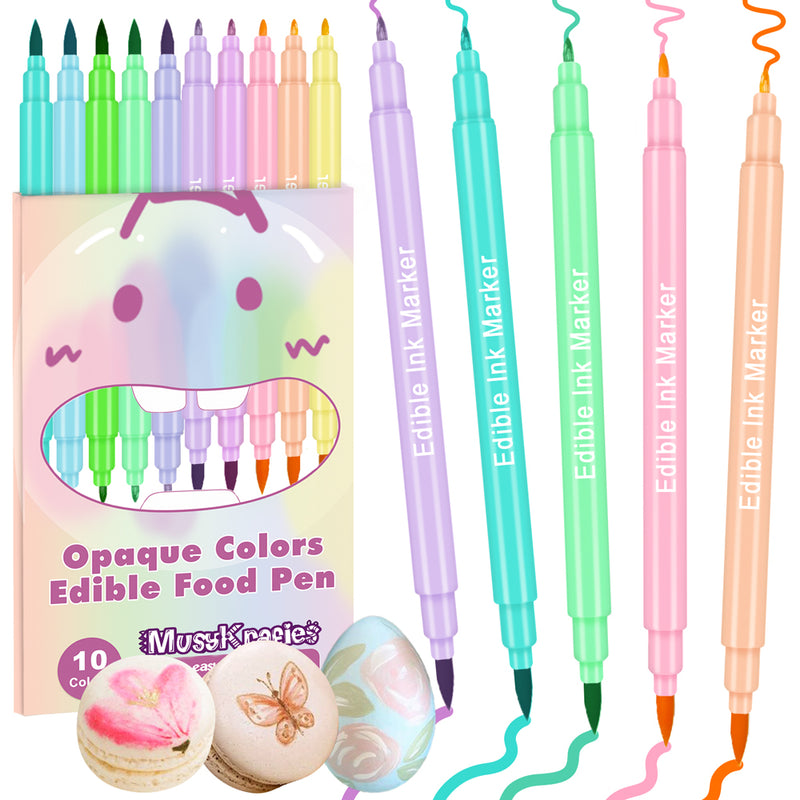 Multicolor Double-sided Edible Markers