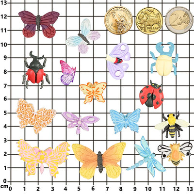Butterfly and Insects Mold Silicone for Fondant, Air Dry Clay, Resin Crafts