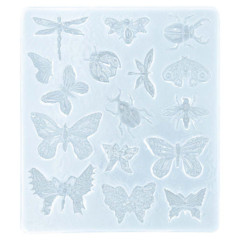 Butterfly and Insects Mold Silicone for Fondant, Air Dry Clay, Resin Crafts