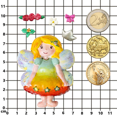 Fairy Mold 3" for Cake Topper Resin Clay