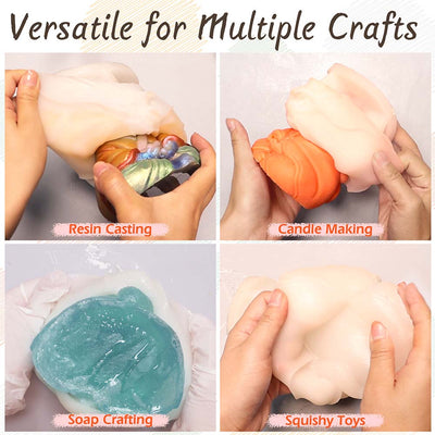 Mold Release Spray 60ml, Non-Stick Silicone Agent for Resin, Squishy, Candle
