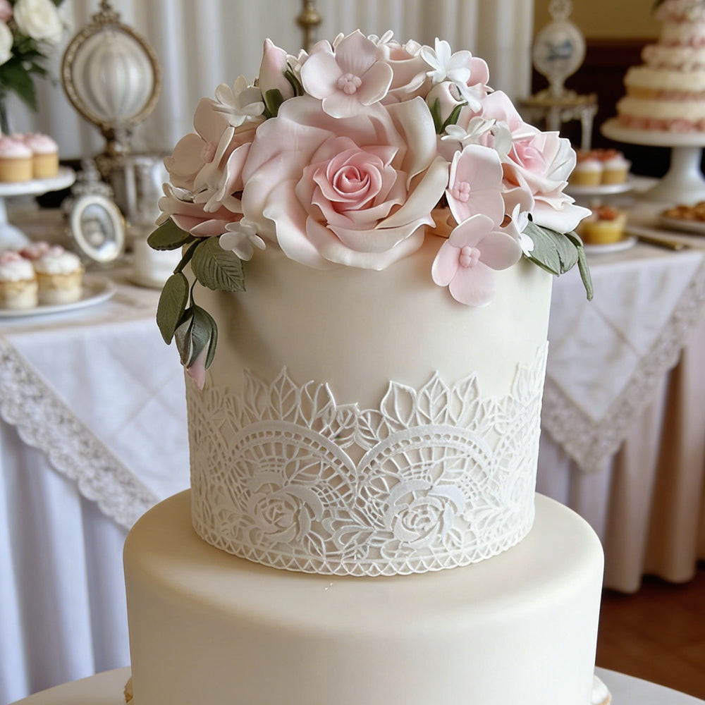 Pre-Made Cake Lace  FUNSHOWCASE