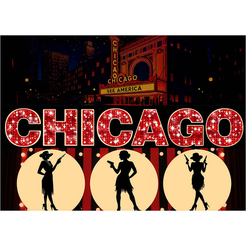 1920s Chicago Flapper Backdrop Photography Background 7x5ft Studio Photo Booth Props?