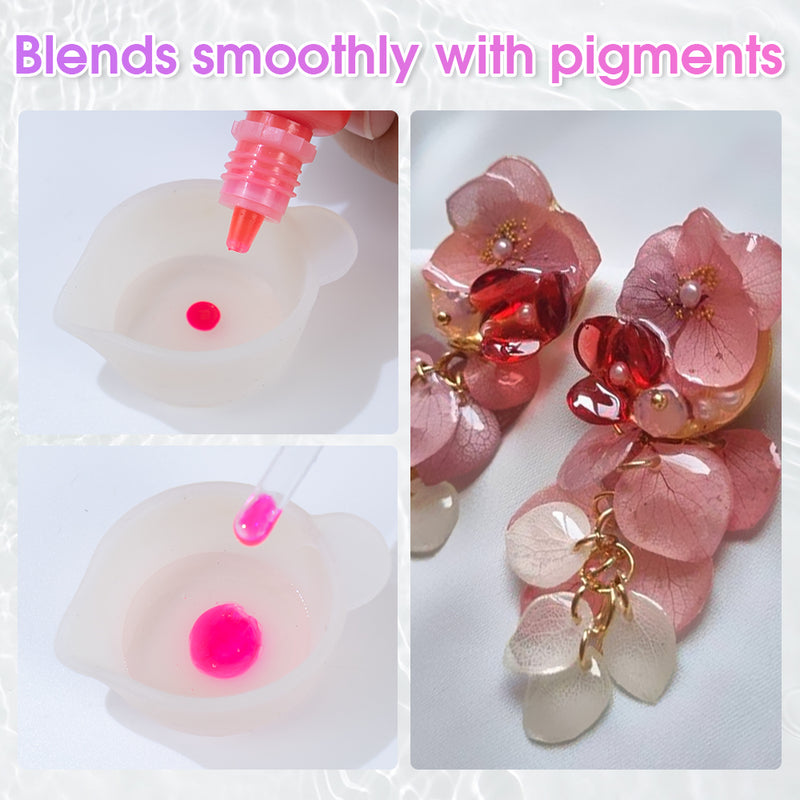 Clear UV Resin Hard Ultra High to Low Viscosity 4 Samples
