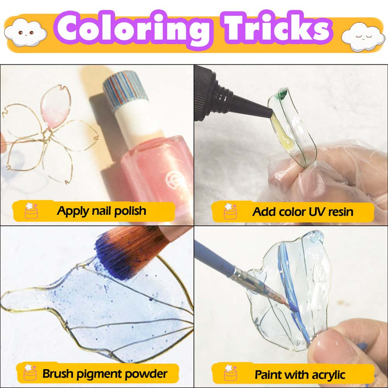 UV Dip Resin Handmade Set for Wire Flower