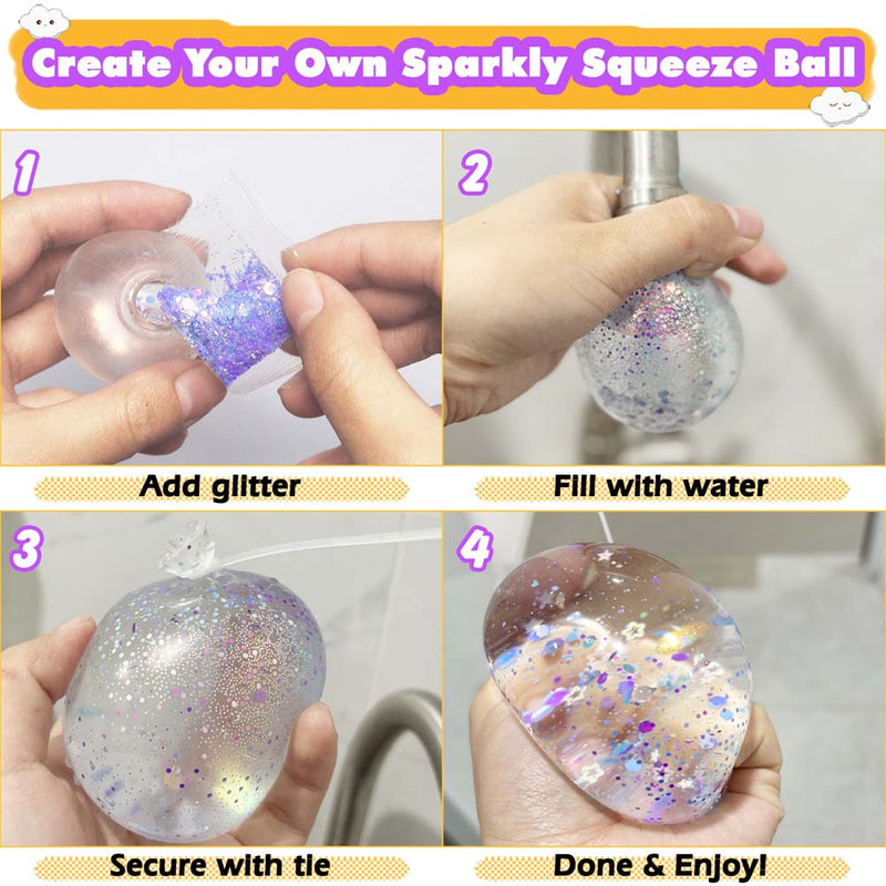 Nano Tape Bubble Kit with Clay, Marker, 6-Design Guide Squishy Maker Set
