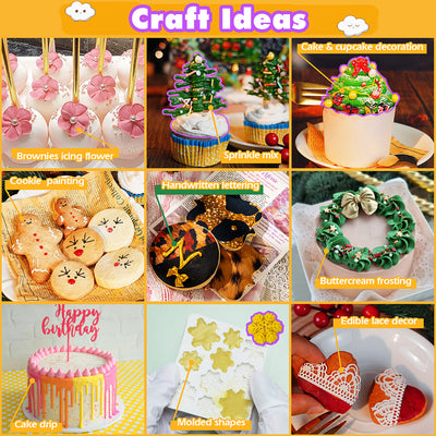 Edible Lace Icing Mix for Cake Decorating Frosting