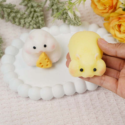 Taba Squishy Maker 2 Hamster Silicone Molds+Gel+Kits Fufu Making Pack