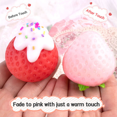 Strawberry Taba Squishy Kit Mold+Silicone Gel+Powder