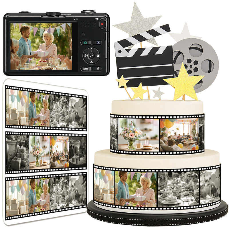 Custom Edible Image for Cake Wrap Topper