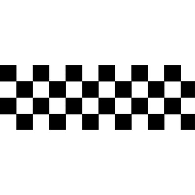 Race Car Edible Cake Wrap Topper Decoration, 1 Random Border Style, 4 x 12 inches