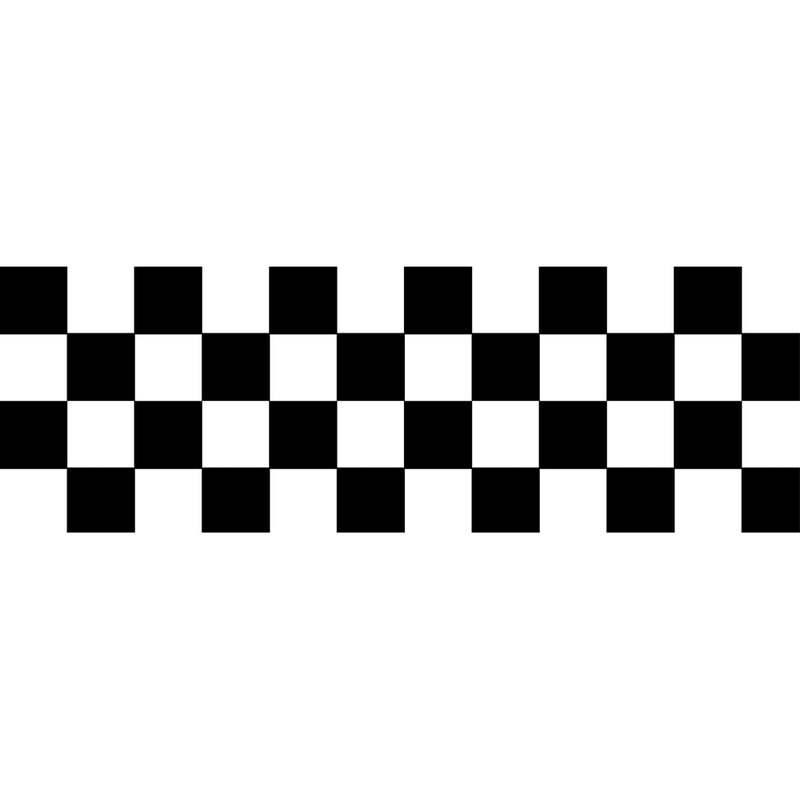 Race Car Edible Cake Wrap Topper Decoration, 1 Random Border Style, 4 x 12 inches
