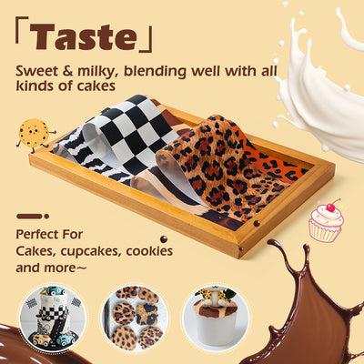 Race Car Edible Cake Wrap Topper Decoration, 1 Random Border Style, 4 x 12 inches