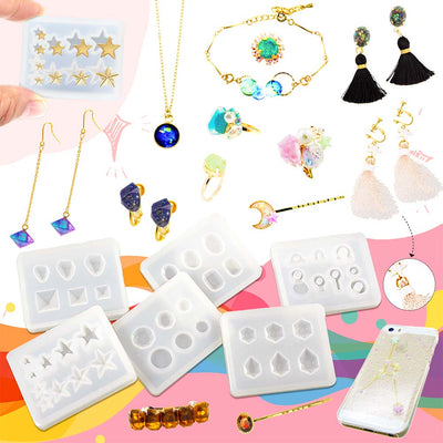 Resin Mold Mystery Box 5–10pcs Grab Bag for Crafts 50g