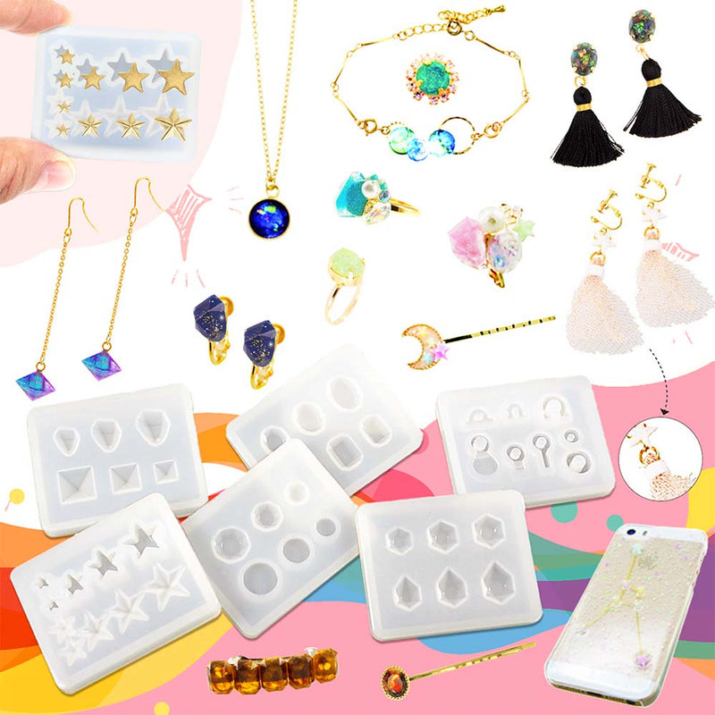 Resin Mold Mystery Box 5–10pcs Grab Bag for Crafts 50g
