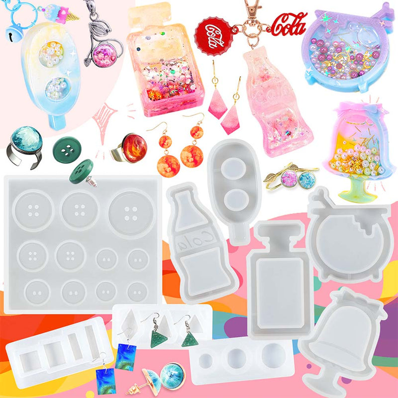 Resin Mold Mystery Box 5–10pcs Grab Bag for Crafts 100g