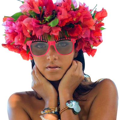 Party Costume Sunglasses Fun Shade Eyelash Glasses