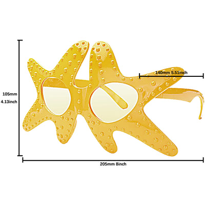 Starfish Party Costume Sunglasses