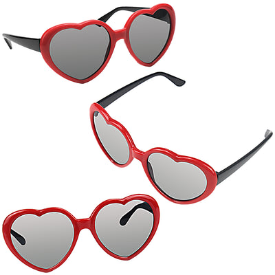 Love Heart Party Costume Sunglasses