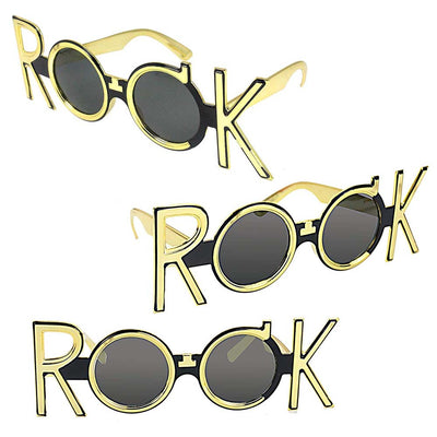 Rock Star Party Costume Sunglasses