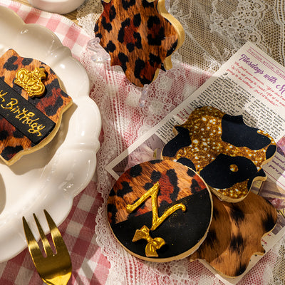 Animal Edible Cake Wrap Topper Decoration