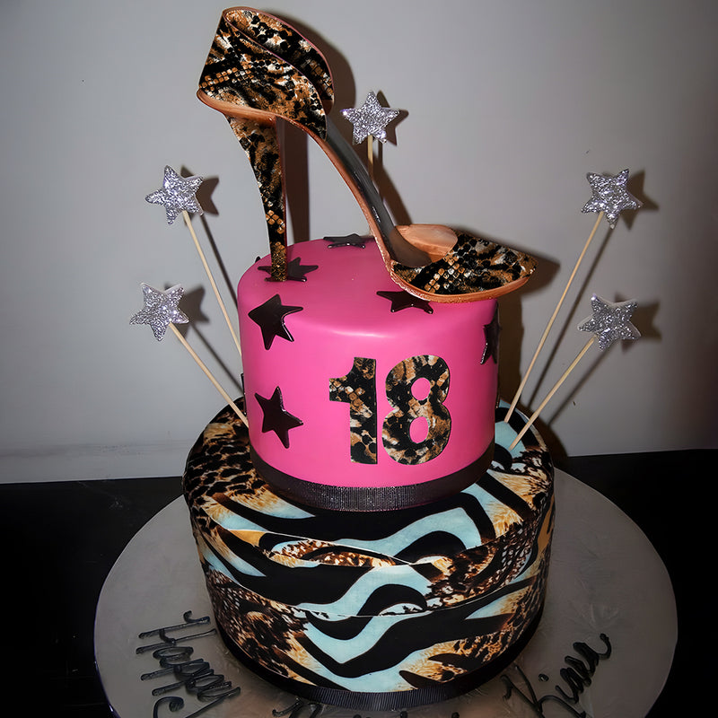 Animal Edible Cake Wrap Topper Decoration