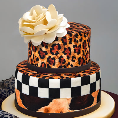 Animal Edible Cake Wrap Topper Decoration