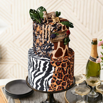 Animal Edible Cake Wrap Topper Decoration