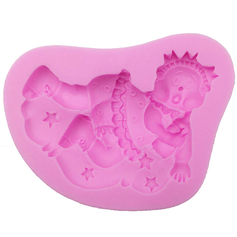 Angel Baby on Cloud Silicone Mold