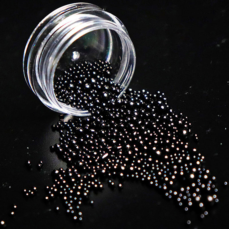 Mini Bubble Beads, Caviar Bead for Nail Art Decoration, Clear Nail Microbead For DIY UV Resin Filling, Nail Caviar Bead, Resin Filler Bubble