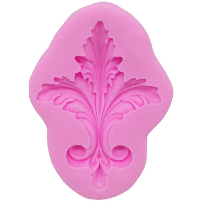 Vintage Curlicue Lace Silicone Mold