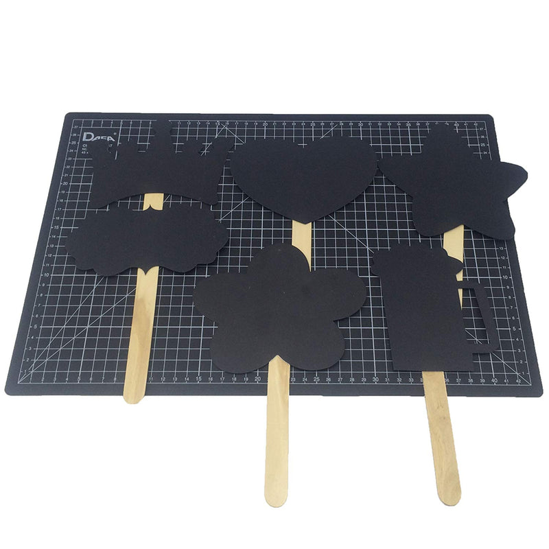 Chalkboard Speech Signs Photo Booth Props 24 Count