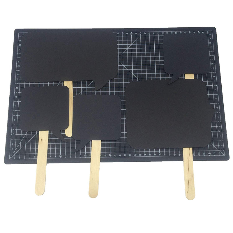 Chalkboard Speech Signs Photo Booth Props 24 Count