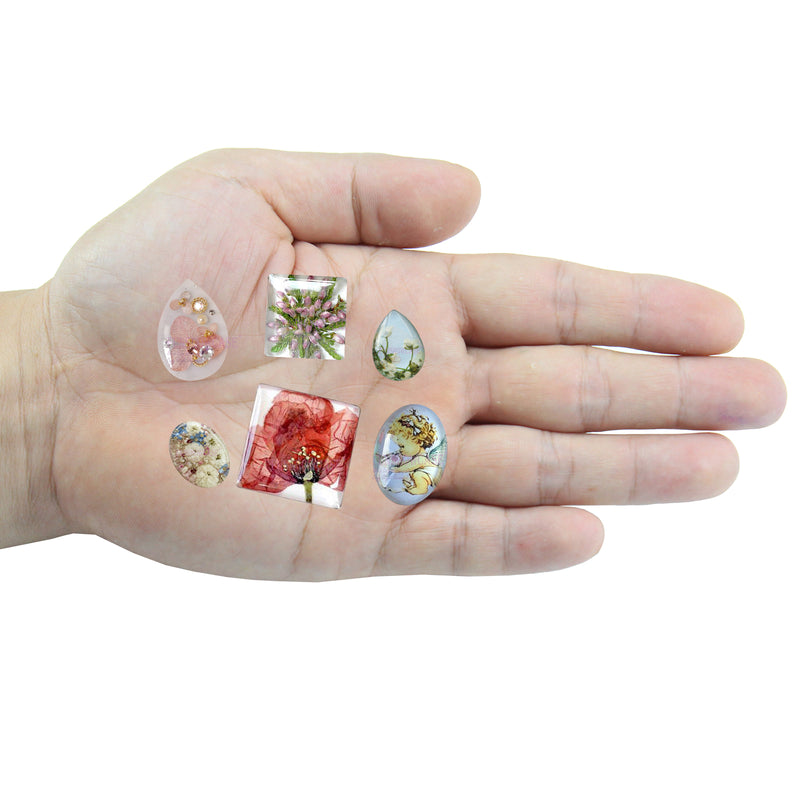 Cabochon Gemstone Silicone Resin Mold Oval|Drop|Square
