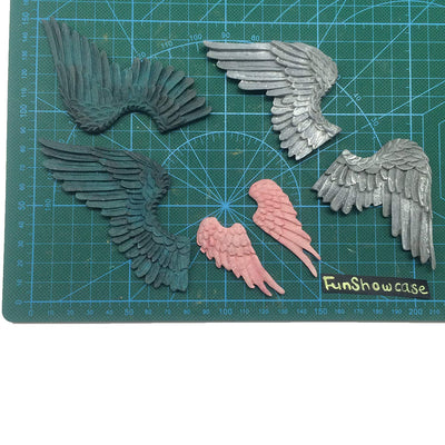 Assorted Angel's Wings Fondant Silicone Mold