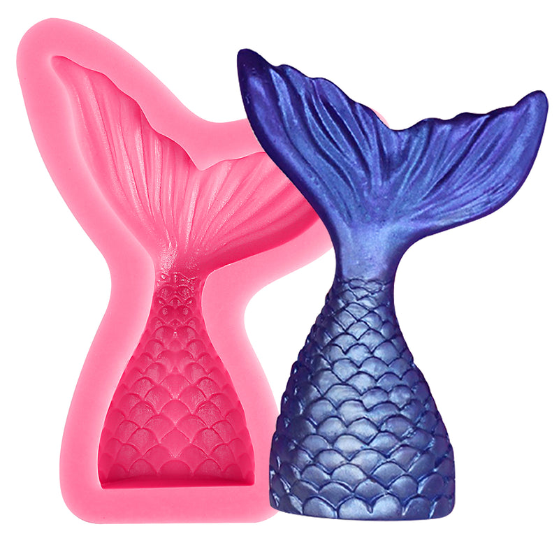 Mermaid Tail Fondant Silicone Mold