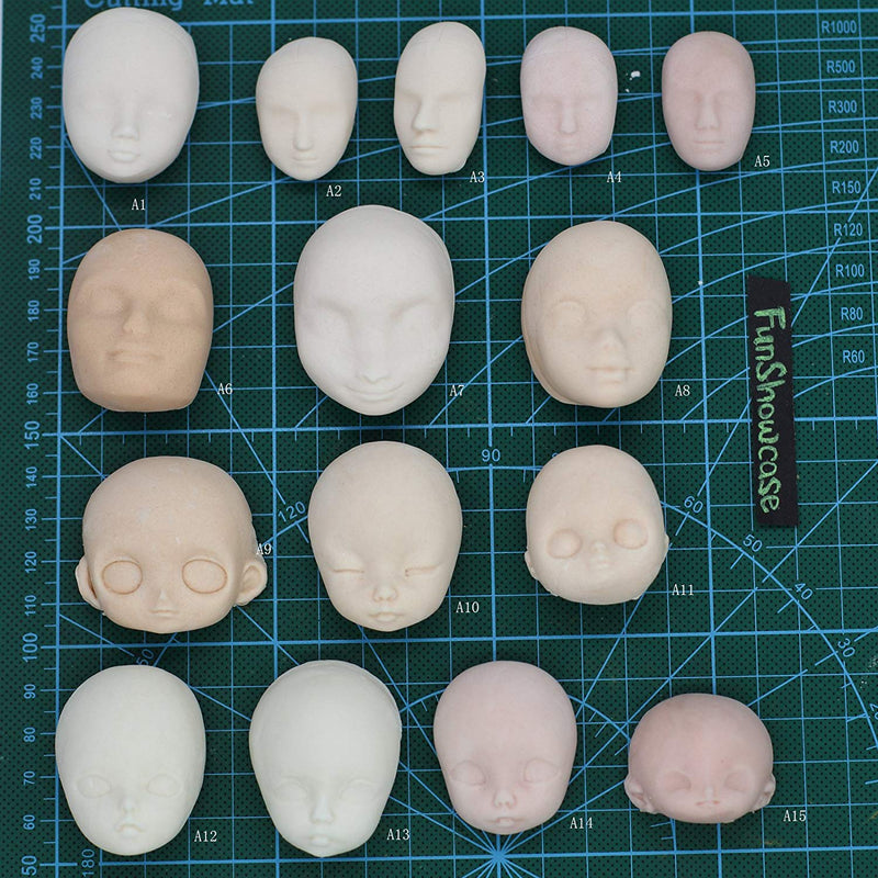 Human Face Silicone Mold A4